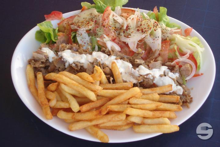 Petite assiette kebab frites - Tranquillo