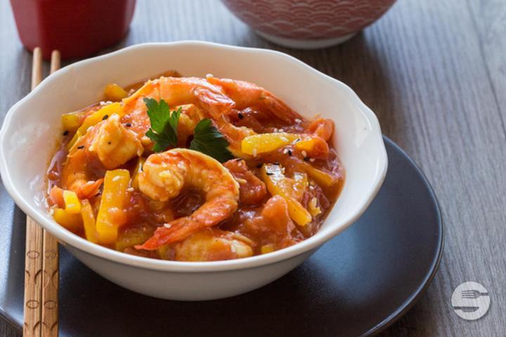 264. Shrimps in Spicy Sauce - Le Lotus