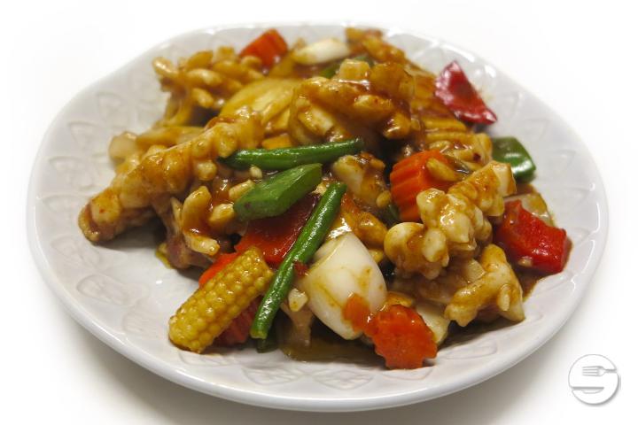 272. Squids with Leeks and Ginger - Le Lotus