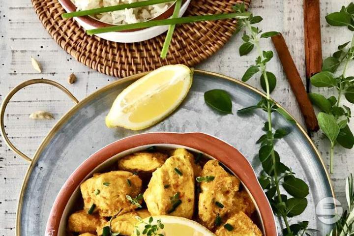 222. Chicken with Lemon Sauce - Le Lotus