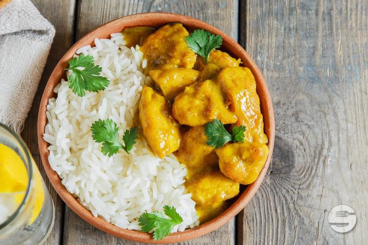 228. Thai Style Massaman Chicken Curry - Le Lotus