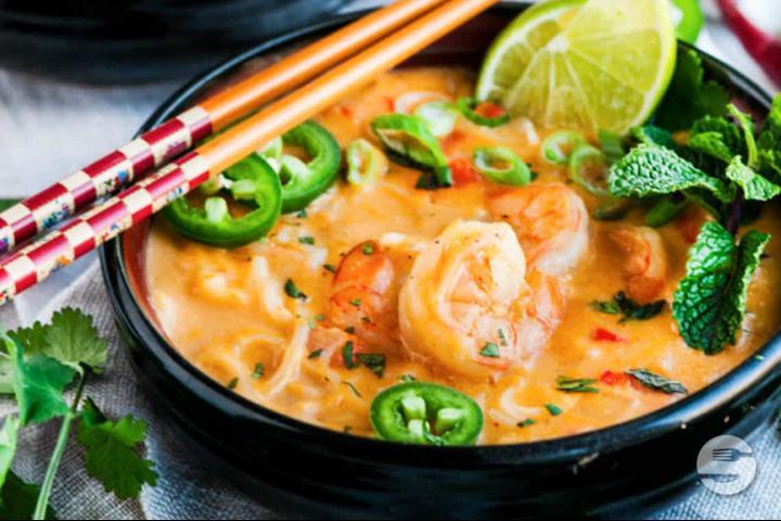 Thai Shrimp Soup - Le Lotus
