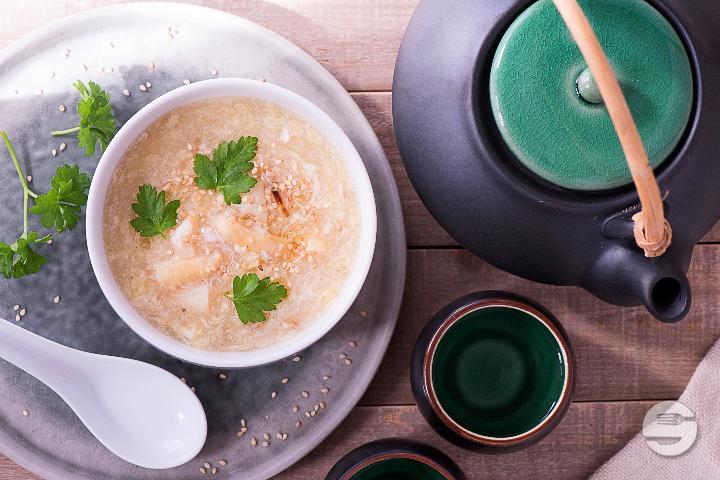 115. Crab and Asparagus Soup - Le Lotus