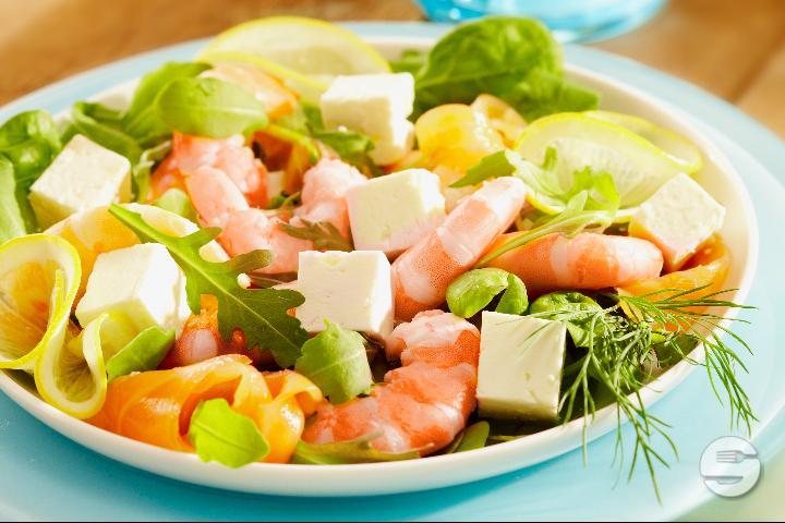 123. Shrimp Salad - Le Lotus