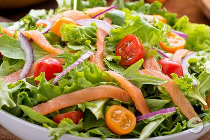 125. Salmon Salad - Le Lotus