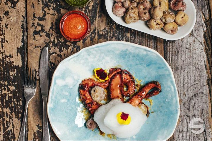 5. Small Octopus with Soya - Le Lotus