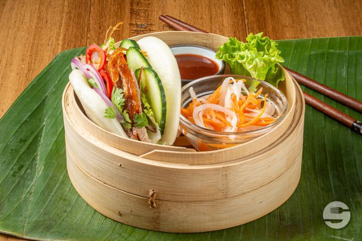Bao - Steamed Vegetable Bun - Sô' 88 Vietnam street food