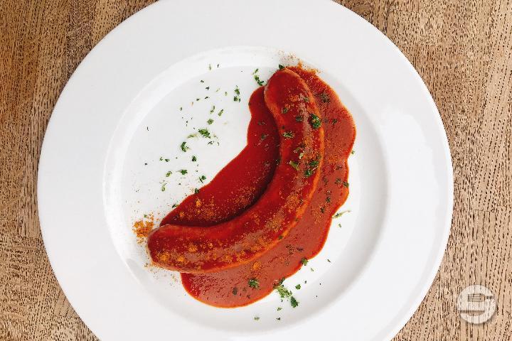 Veal Currywurst Berlin style - Brauhaus