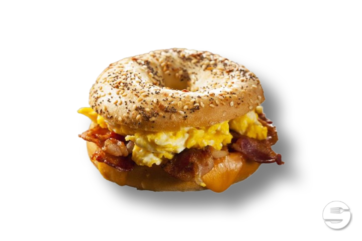 Bagel Eggs & Bacon - Dunkin' Donuts Basel