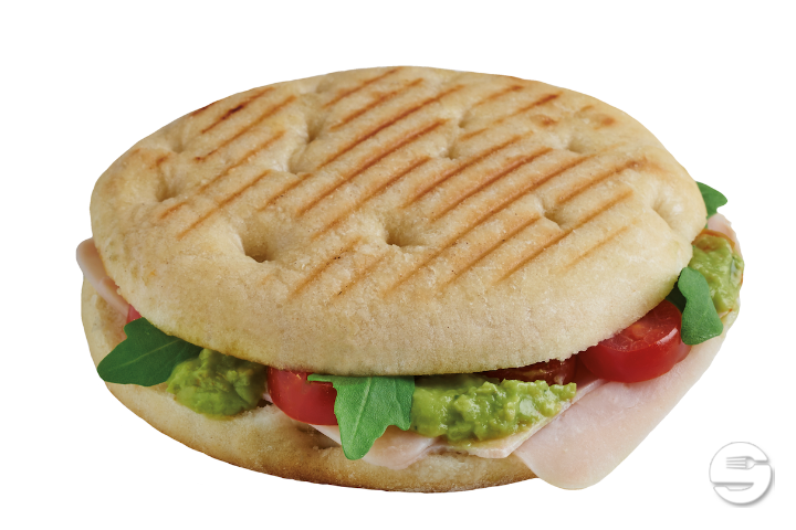 Turkey &Guacamole Focaccia - Dunkin Donuts