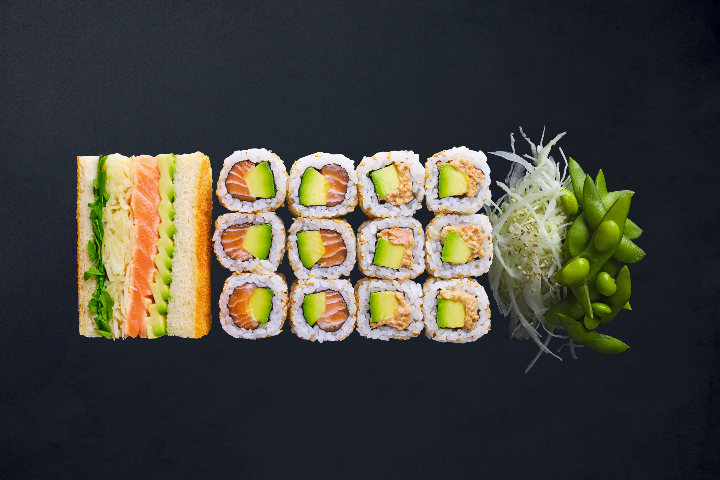 Sando Box Salmon Aburi - Sushi Shop