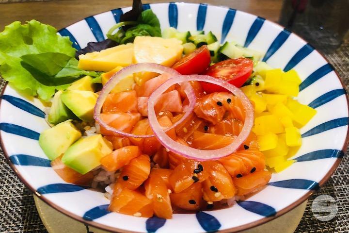 Poke Bowl Saumon Avocat - Miyazaki