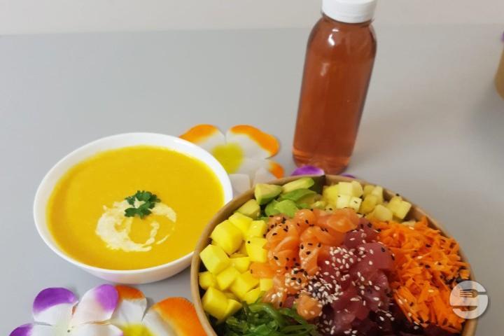 Menu Soupe et Poke Bowl - Aloha Poke Bowl & Shave Ice