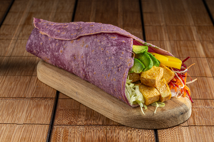 B3. Wrap Purple fried tofu - Thaï Away