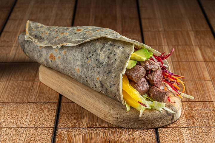 B5. Wrap Black Sesame Beef - Thaï Away