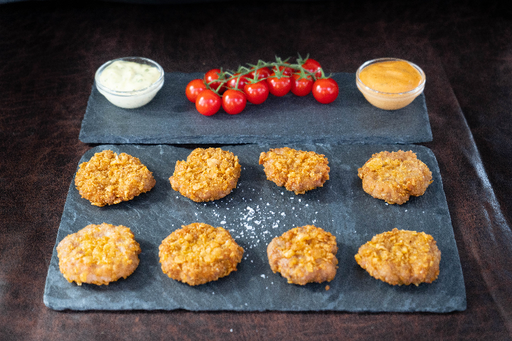 Corn Flakes Crispy Chicken Nuggets - Fast Mood by L'Embouchure Food Lab