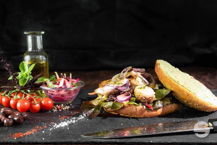 Bagnat bread with Roast Chicken - Fast Mood by L'Embouchure Food Lab