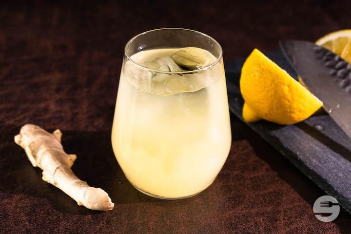 Lemonade Lightly Infused with Ginger - Fast Mood by L'Embouchure Food Lab