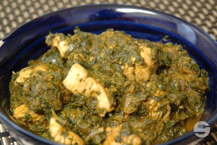 Chicken Saag - Indian Palace