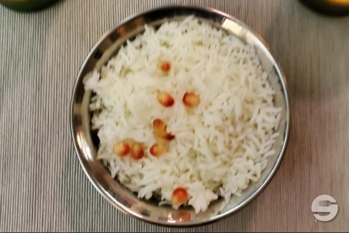 Gedämpfter Reis - Indian Palace