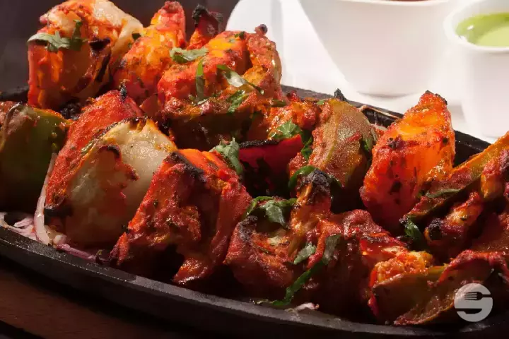 Murg Shashlic Tikka - Indian Palace