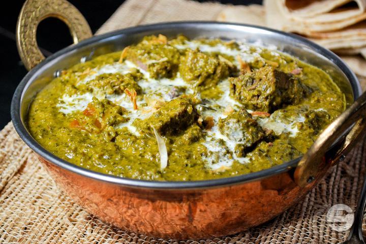 Lamm Saag - Indian Palace