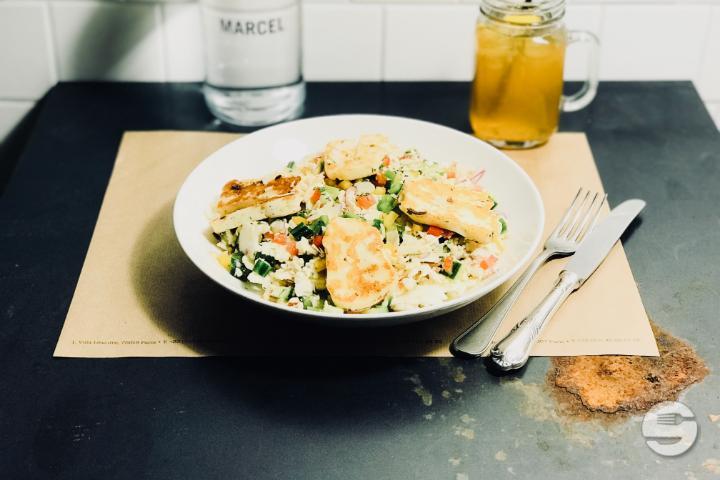 Salade Halloumi - Marcel Brunch