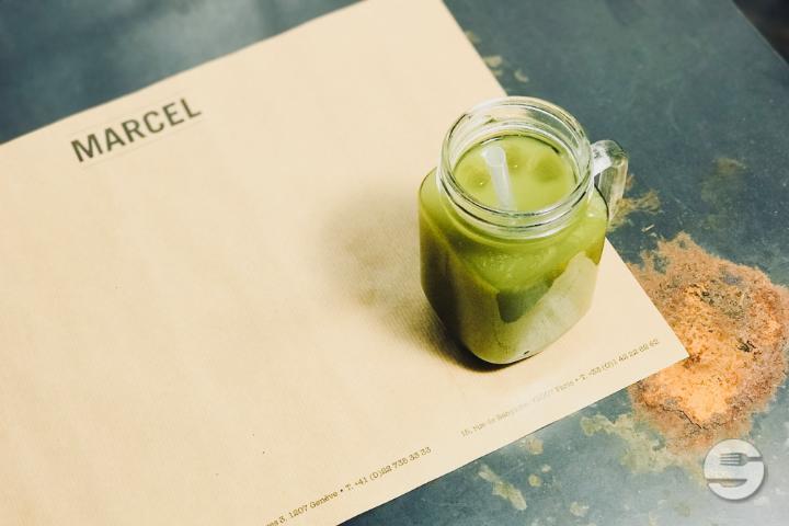 Iced Matcha - Marcel Brunch