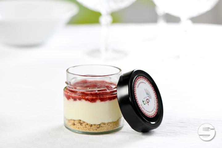 Verrine CHEESECAKE FRAISE - Tupi Healthy Bakery