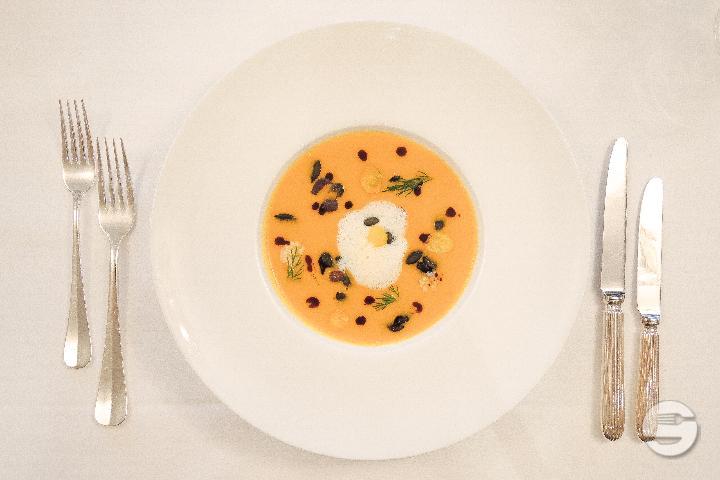 Pumpkin soup - Café Gourmet - Schweizerhof