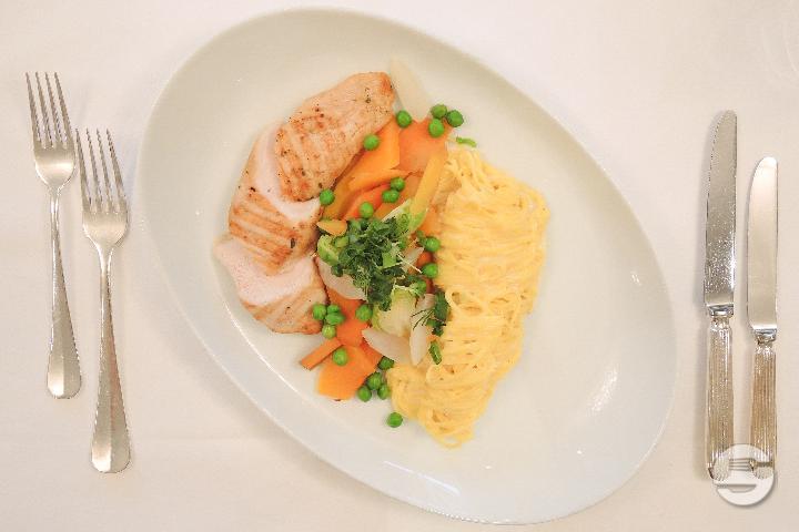Fried chicken breast - Café Gourmet - Schweizerhof