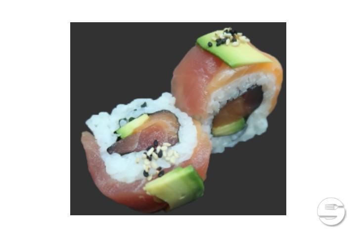 Mixed Rainbow Roll - Sushi Palace