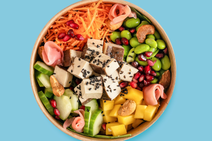 Create your own Tofu Poké Bowl - Dr. Dog Restaurant