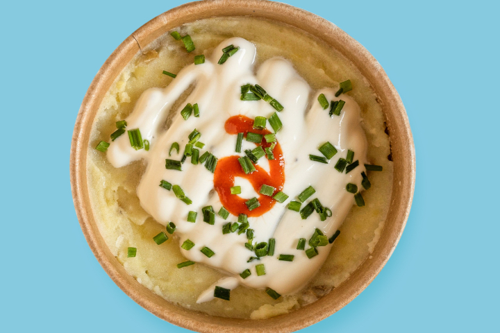 Mashed Potatoes with Sour-cream - Dr. Dog Restaurant