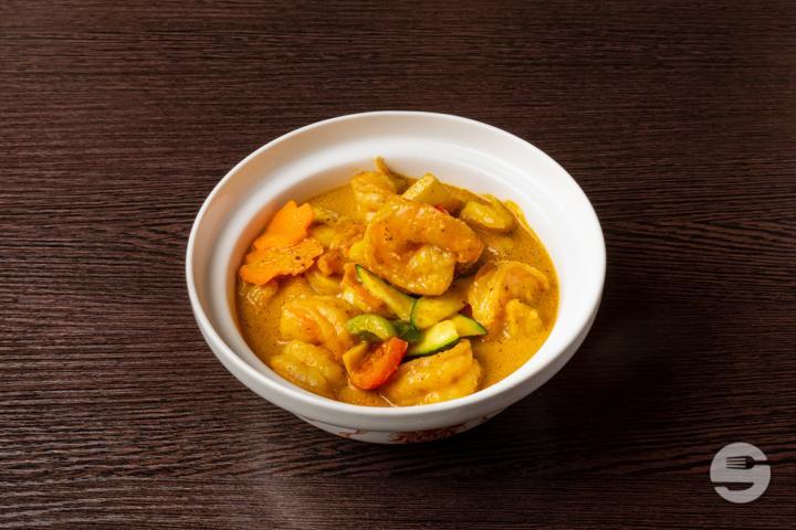 71. Rice Shrimps with Curry - Baguettes d'Or