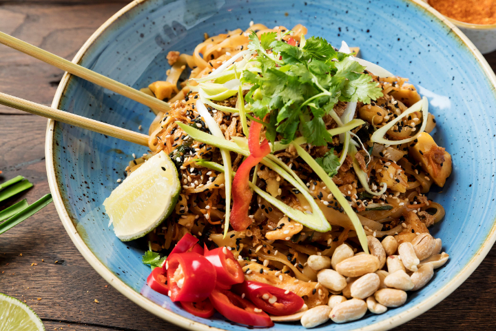 Pad Thai Tao Hoo (scharf) - Cha Cha Thai