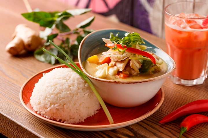 Kiaw wan Gai (scharf) - Cha Cha Thai