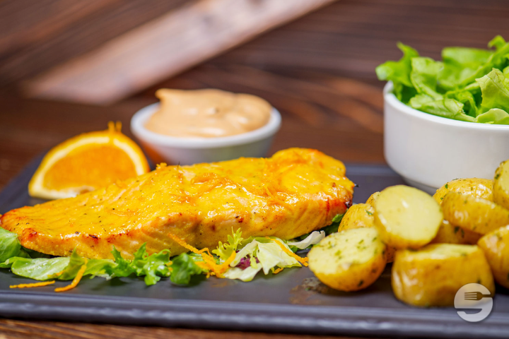 Salmon in arancino - Old Wild West