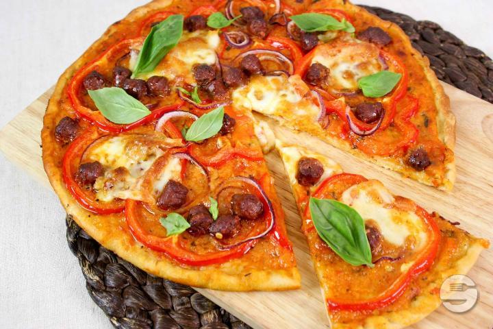 Pizza Tunisian - Jazz Pizza Kebab