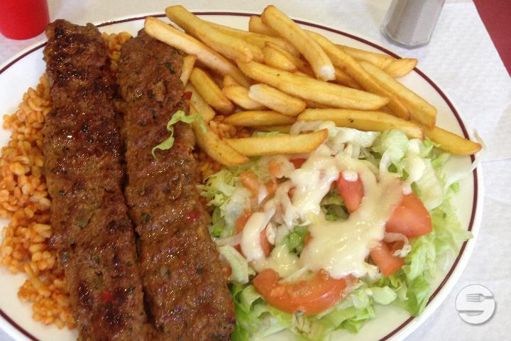 Lamb Kebab Plate - Jazz Pizza Kebab