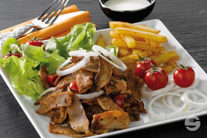 Chicken Kebab Plate - Jazz Pizza Kebab