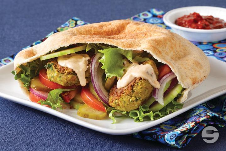 Sandwich Falafel - NST Bangladeshi Food