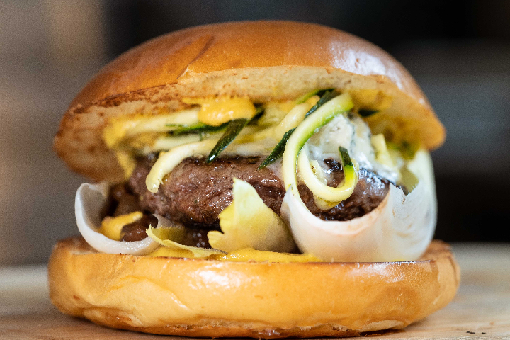 Burger du mois - Le Nom de Bleu - The Green Van Company