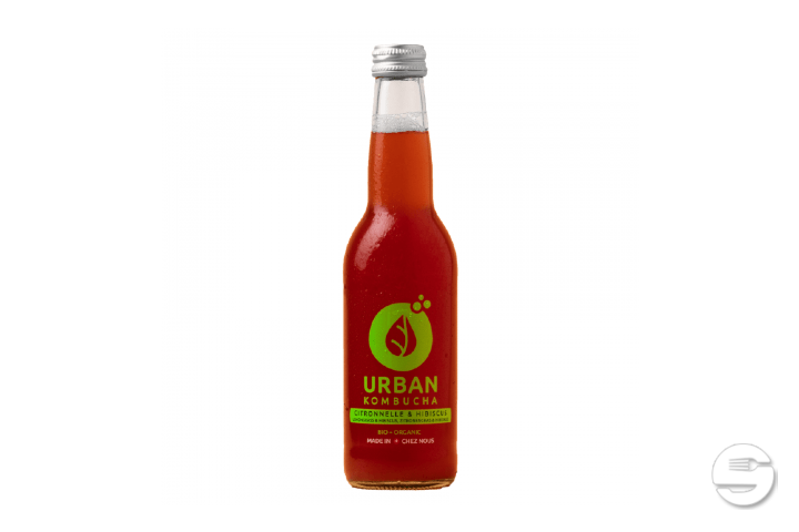 Kombucha Citronnelle Hibiscus - Poke & Co