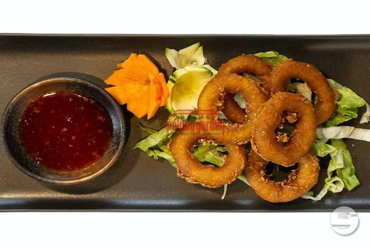 Baked calamari (6 pieces) - Peking Garden