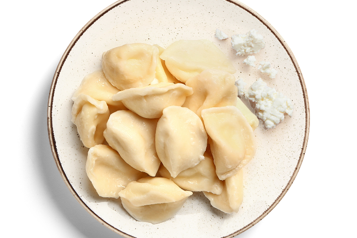 Varenyky au sérac maison (sucré) - Babouchka Restaurant