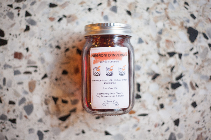 Negroni d'inverno (serves 3 Cocktails, 0.5L) - Brera