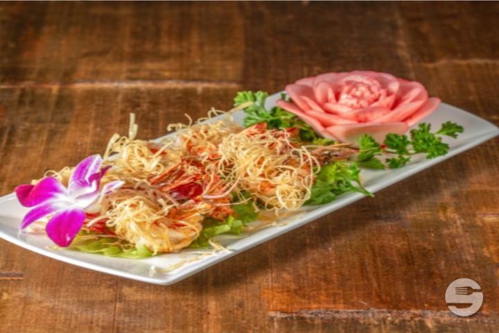 Crispy Prawns - Chez Kei