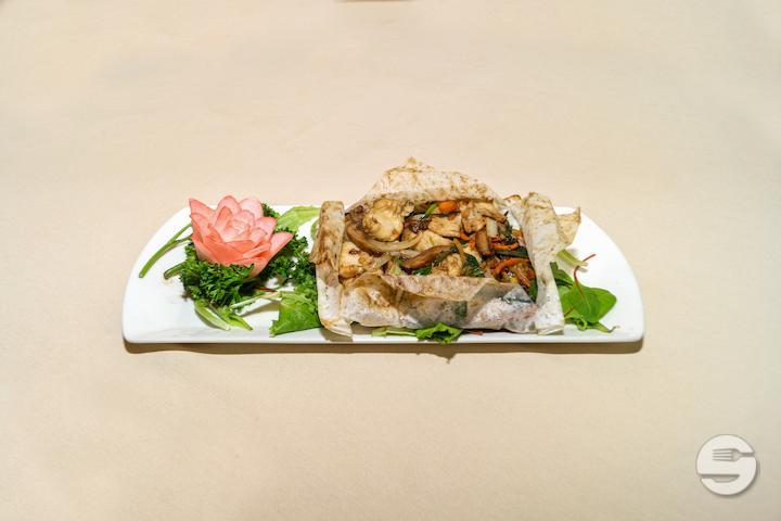 Chicken en Papillote - Chez Kei