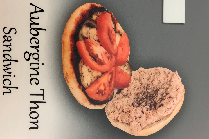Aubergine Thon Sandwich - La Sofra Fine Food